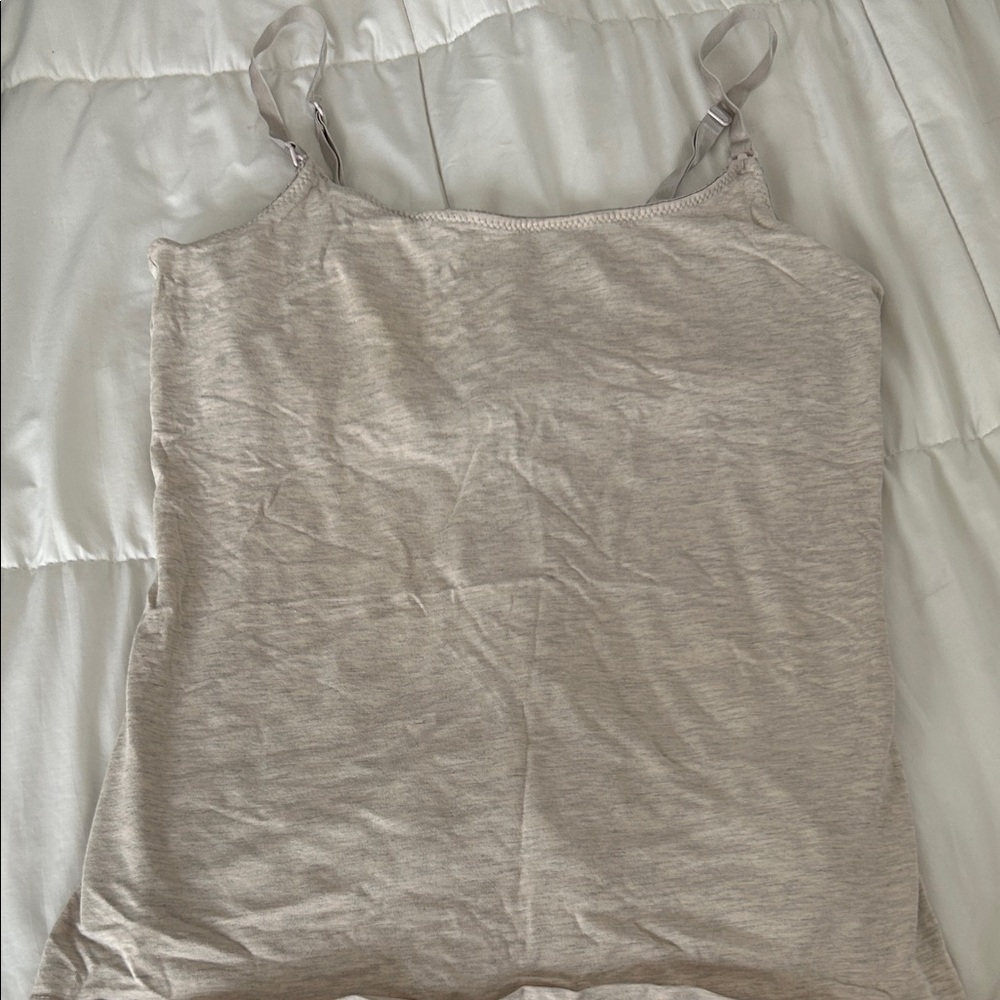 H&M Mama Nursing Light Gray Camisole Top